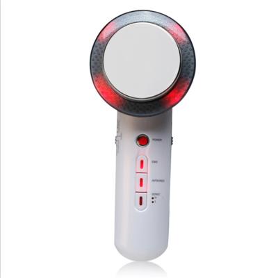 China Hot Sale 3-in-1 EMS Portable Ultrasonic Infrared Weight Loss Body Cellulite Remover Slimming Machine for sale