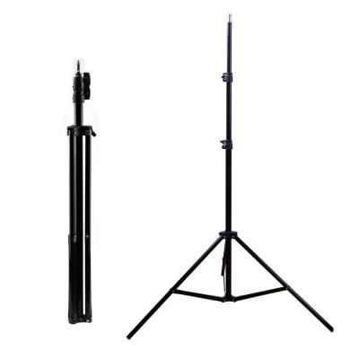 China 0.5m 1.2m 1.6m 2.1m Selfie Tripod Light Aluminum Phone Ring Light Tripod with 1/4 Screw 2.1m Tripod Mount for sale