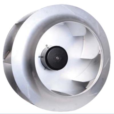 China Hotels 250mm DC 310v Plastic Back Curved Centrifugal Exhaust Fan for sale