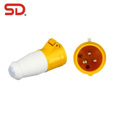 China New IP44 IP67 16A 32A 63A 125A 3pin 4pin 5pin socket outlet electrical waterproof dustproof explosion-proof industrial connector for sale