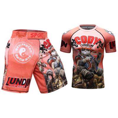 China Muttahida Majlis-e-Amal Cody Lundin Clothed Men Compression Quick Dry Rash Guard Sublimation Logo Shorts Sports Outdoor Clothing for sale