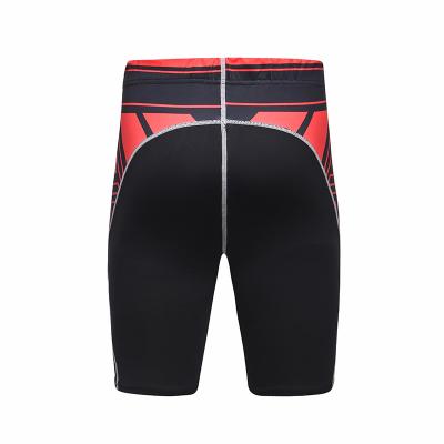 China Anti-Wrinkle Mens Sublimation Printing Compression Printed Shorts Gym Sport Running Clothes Cycling Shorts for sale