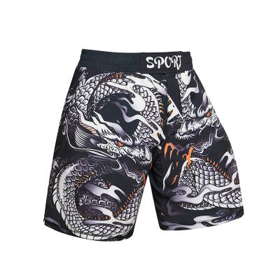 China Wholesale Custom Quick Dry Print Stability Sublimation Quick Dry Men's Muttahida Majlis-e-Amal Combat Gym Boxer Breathable Shorts for sale