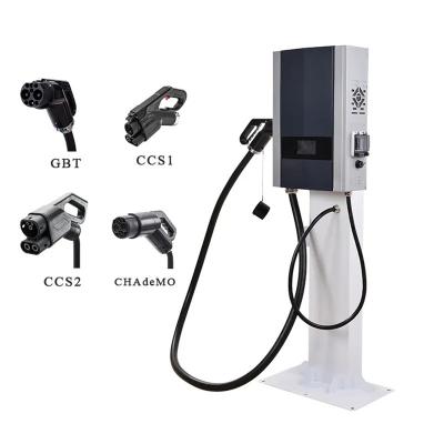 China Wallbox 30kw EV Charger OCPP Chademo GB/T CCS Battery Charging Station Origin Certificate New Energy Wattage 40 for sale