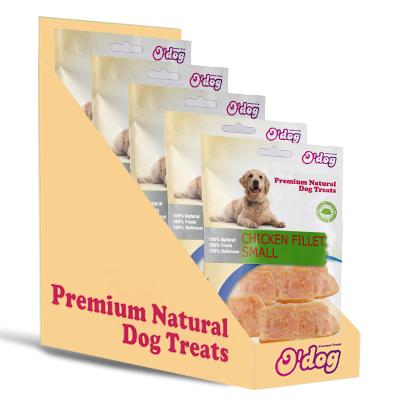 China Factory direct sale viable chicken fillet small dog treats natural for traveling to bring for sale