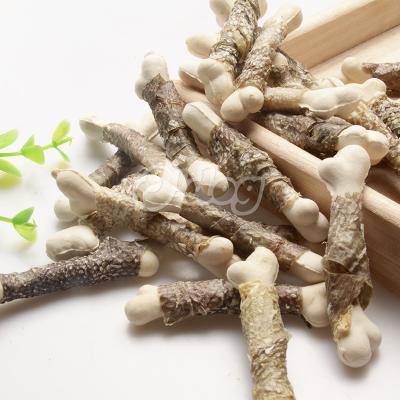 China Viable Fishskin and Shandong Milky Stick Ensures Best Selling for Premium Natural Dog Training Dental Treats for sale