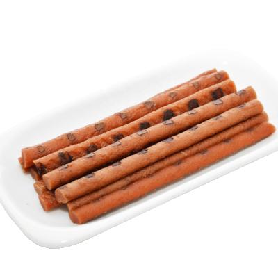 China Wholesale OEM Dog Snacks Eco-Friendly Pet Food Manufacture OEM Chicken Stick Chicken Flavor BBQ Nutrition Dog Food Dog Treats for sale