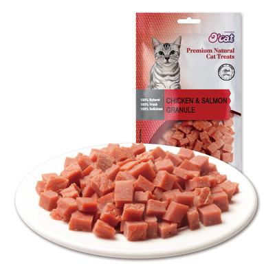 China Salmon Bites Shandong Supplies Best Viable Selling For O'dog O'cat Dental Treats Premium Natural Cat Training Myjian for sale