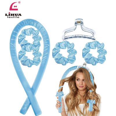 China DIY Hair Curling Tape Stying Diy Heatless Curling Hair Curls Soft Magic Hair Rollers Curling Silk No Heat Hair Curler Headband for sale