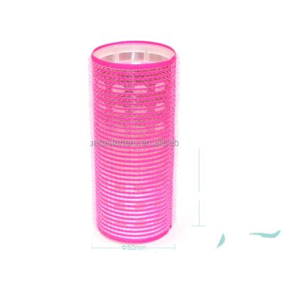 China DIY Hair Curling Stying Three Layers Plastic Hair Roller Hair Curler Include Aluminum for sale