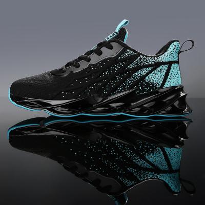 China Fashion \ Custom Made Comfortable \ Durable \ Breathable \ Lighted Manufacturer OEM Fashion Sneakers Black Running Sports Shoes Men for sale