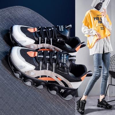 China Fashion Trend Chunky Designer Casual Shoes Women Female Black Famous Brands Sneakers For Women And Ladies for sale