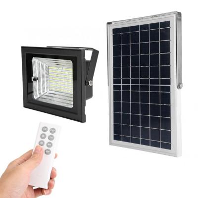 China Household Solar LED Outdoor Waterproof Induction LED Flood Light 120W Garden Flood Light Remote Control Solar Yard Wall for sale