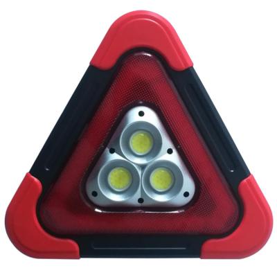 China USB LED Camping Light COB LED Light Triangle Warning Light Triangle Warning Light Flash Emergency Camping Solar Rechargeable Flood Light for sale