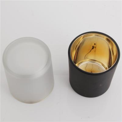 China Weddings Wholesale Colored Glass Candlestick Cup With Lids Creative Candlestick Manufacturers Directly Sell for sale