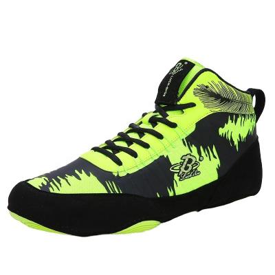 China Breathable Wrestling Shoes Competition Shoes Martial Arts Wrestling Shoes for sale