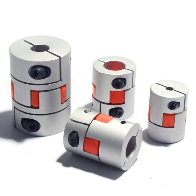 China Hotels Elastic Wire Winding Seam Parallel Encoder Wire Servo Motor Screw Clamp Shaft Tubular Coupling Cutting for sale