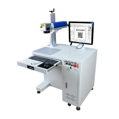 China Cloudray BD30 20w 30w 50w 60w 100w Desktop Laser Marking Helper Raycus Laser Source Fiber Laser Marking Machine for Metal and Plastic for sale