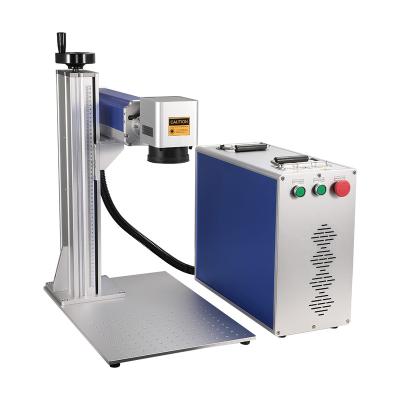 China Cloudray BD46 20W 30W 50W Raycus Air Cooled Fiber Laser Marking Machine Portable Laser Marker For Metal for sale