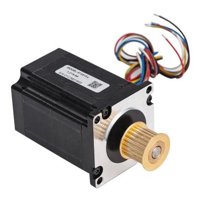 China High Torque Output Cloudray CM45 Leadshine 3 Phase NEMA 23 Micro Stepper Motor 1.5Nm With 6 Leads for sale