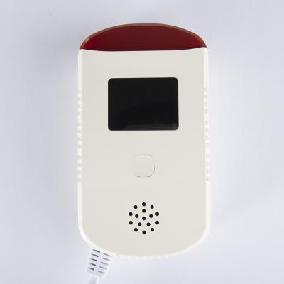 China Plastic High Quality Gas Sensor Detector With Voice And Led Display for sale