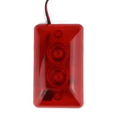 China Emergency Alert 12V 108db Wired Alarm Strobe Light Siren Sound Home for sale