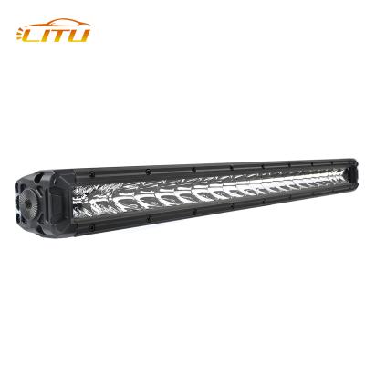 China 4X4 Automobile Lamp Led Light Bar 200w Led 20 Inch White Single Row Led Light Bar for sale