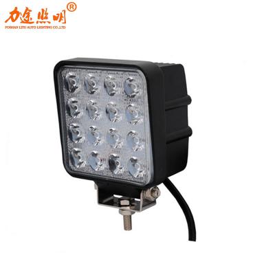 China Automotive industry newcomer 48w led work light 12v car led work light 48w led working light for trucks automobiles tractors for sale