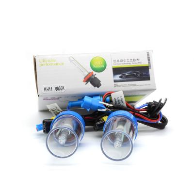 China Wholesale Automobile lamp 2021 new car installed hid xenon lamp h1 h3 all metal original upgrade car xenon special bulb 35w for car for sale