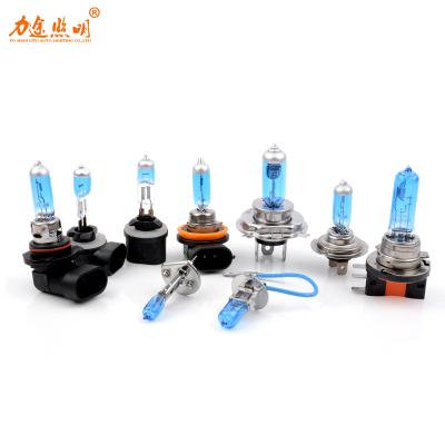 China Auto halogen bulb 6000K 12v55w car quartz h7 lamp headlight super white for sale