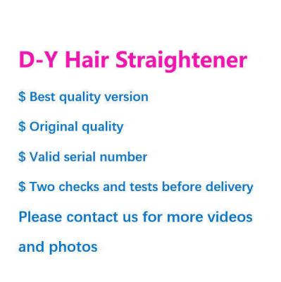 China Original Car Salon High Quality 1:1 Dy HS03 Hair Straighteners With Accessories Case 480F Nano Titanium Flat Iron HS 03 Hair Straighteners for sale