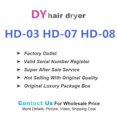 China Other 2023 New Salon Dy Negative Ion Dy Hair Care SON Hair Dryer Original Hair Dryer 1600w Leafless Intelligent Temperature Control for sale