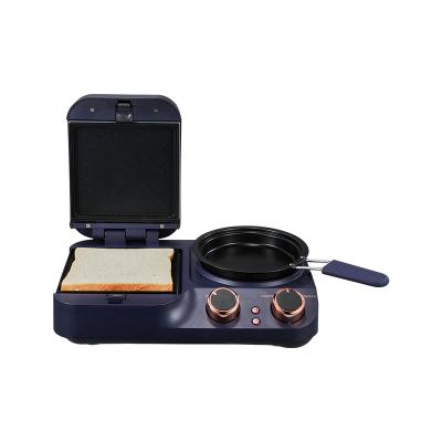 China Portable Outdoor New Design Non-Stick Cooking Breakfast Machine Multifunctional Waffle Maker for sale