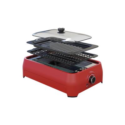 China Easily Assembled Outdoor BBQ Grill Equipment Smokeless Electric BBQ Grill Factory Price for sale