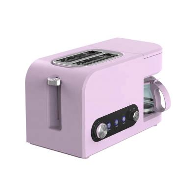 China Reheat Feature Kitchen Appliances Small Toaster With Coffee Maker 2 Slice Toaster Machine for sale