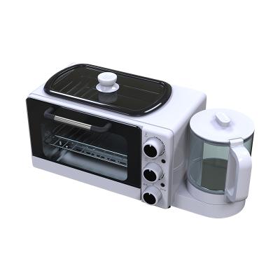 China Multi Purpose Mini Hotel Household Small Toaster Oven Breakfast Making Machine for sale