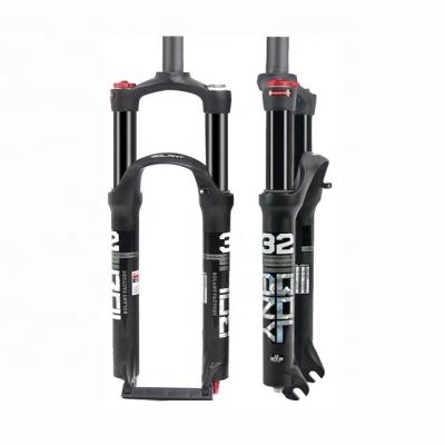 China BOLANY Mountain Bikes MTB Dual Air Front Fork Bicycle Fork 26 Inner Tube Suspension 27.5 29inch for sale