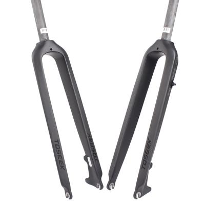 China Super Lightweight Mountain Bikes Carbon MTB Road Bike Hard Disc Brake Forks Straight Fork 26/27.5/29 for sale