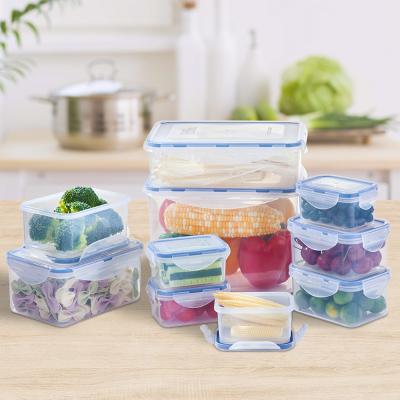 China Freshness Preservation EASYLOCK BPA Free Microwave Storage PP Food Container Lid Plastic Organizer for sale