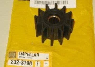 China Caterpillar marine diesel engine parts,Caterpillar diesel parts,CAT seawater pump impeller,232-3198,3N-4859,296-8388 for sale