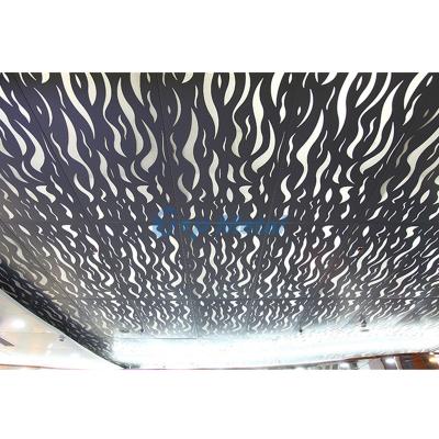 China Strong Antioxidant Decorative Ceiling Exterior / Interior Aluminum Ceiling Cladding Perforated Roof Panels for sale