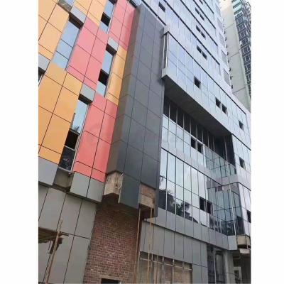 China Exterior Hardware Modern Light Construction Colorful Aluminum Wall Panels Decoration for sale