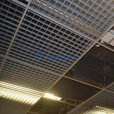 China Artistic Ceilings Aluminum Open Ceiling Grid Panel Cell Ceiling System for sale