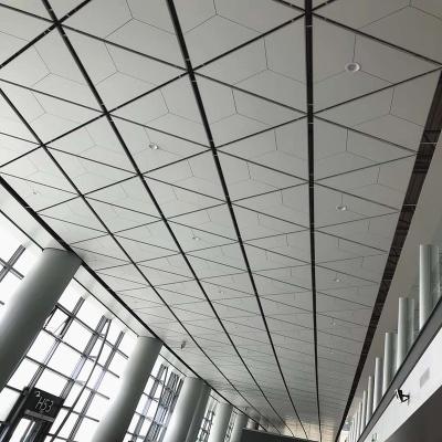 China Artistic Ceilings Suspended Decorative Aluminum Triangular Ceiling Panels for sale