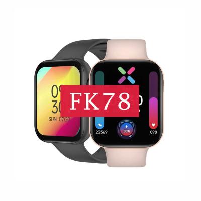 China 2021 IWO FK78 Touch Screen Smart Watch GPS Motion Track Watch Fitness 1.78 Inch BT Call Sports SmartWatch For Android IOS PK 56 W46 for sale