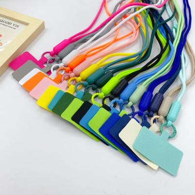 China Adjustable Neck Strap Phone Case Rotatable Shoulder Mobile Phone Strap Detachable for sale