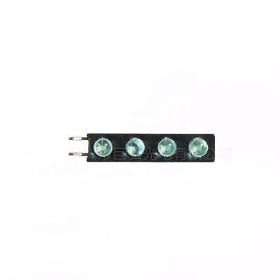 China AlGaInP Quad Level Diagnostic Indicator CBI Rail Transit / Electrical Control Equipment LED 1*4 Integrated Set Led for sale