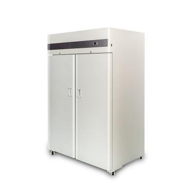 China -30 Degree 1100 Degree Refrigeration Equipment 110L Aseptic Double Door Upright Refrigerator Freezer Combo for sale