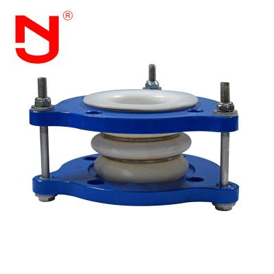 China Pressure PTFE Expansion Joint With Carbon Steel Flange Easy Installation DIN/BS/ANSI/JIS Compliant for sale