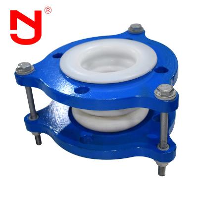 China PTFE Expansion Joint 150 Psi Pressure Rating Carbon Steel Flange PTFE Bellows for sale